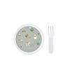 BROTZEITBOX - Multicolor/Weiß, KONVENTIONELL, Kunststoff (6,7/10,4cm) - Mepal