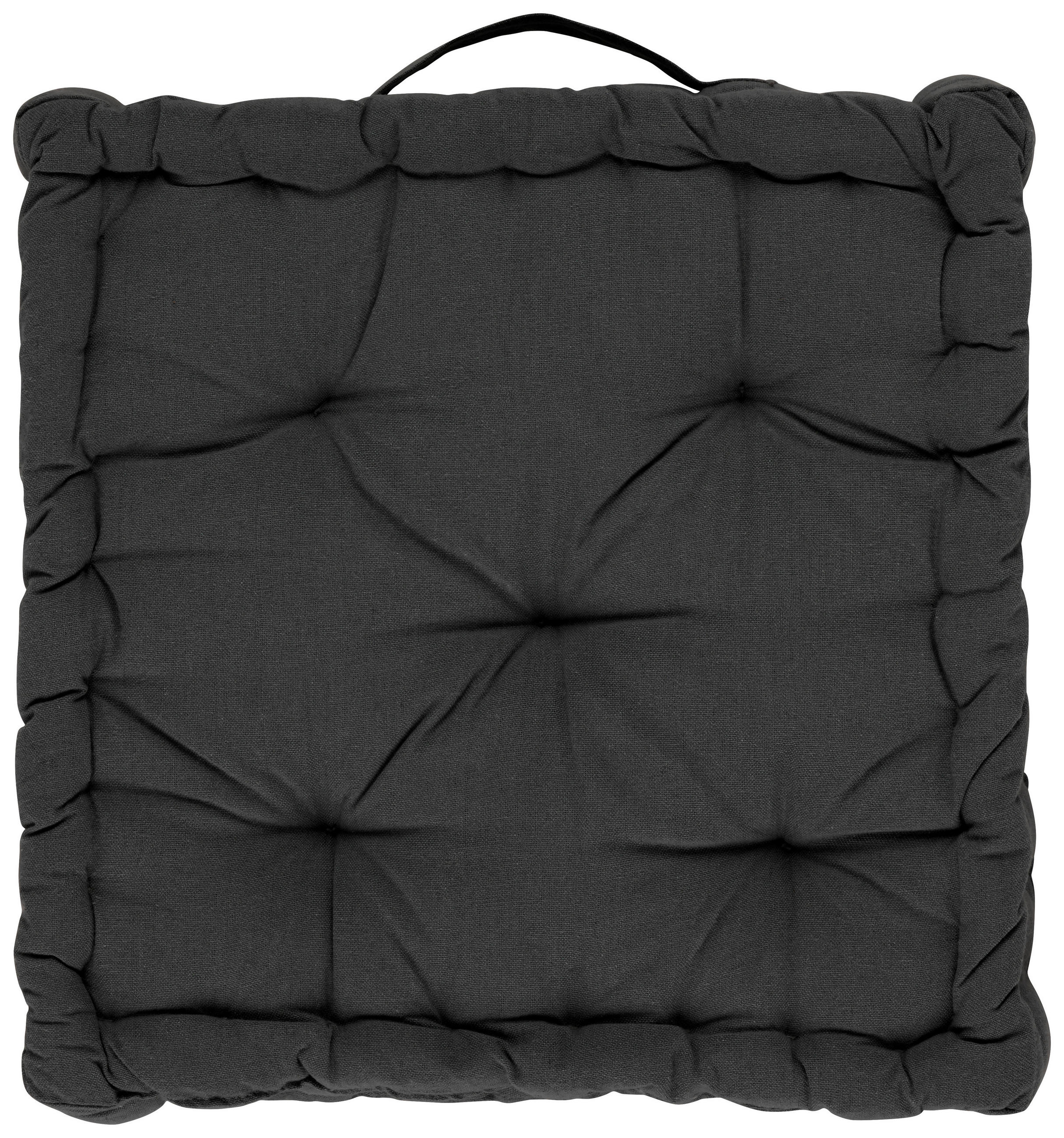 JASTUK ZA SJEDENJE 40/40 cm     - tamno siva, Basics, tekstil (40/40cm) - Esposa