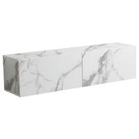 NIZKA OMARICA bela  - bela, Design, leseni material (120/30/30cm) - MID.YOU