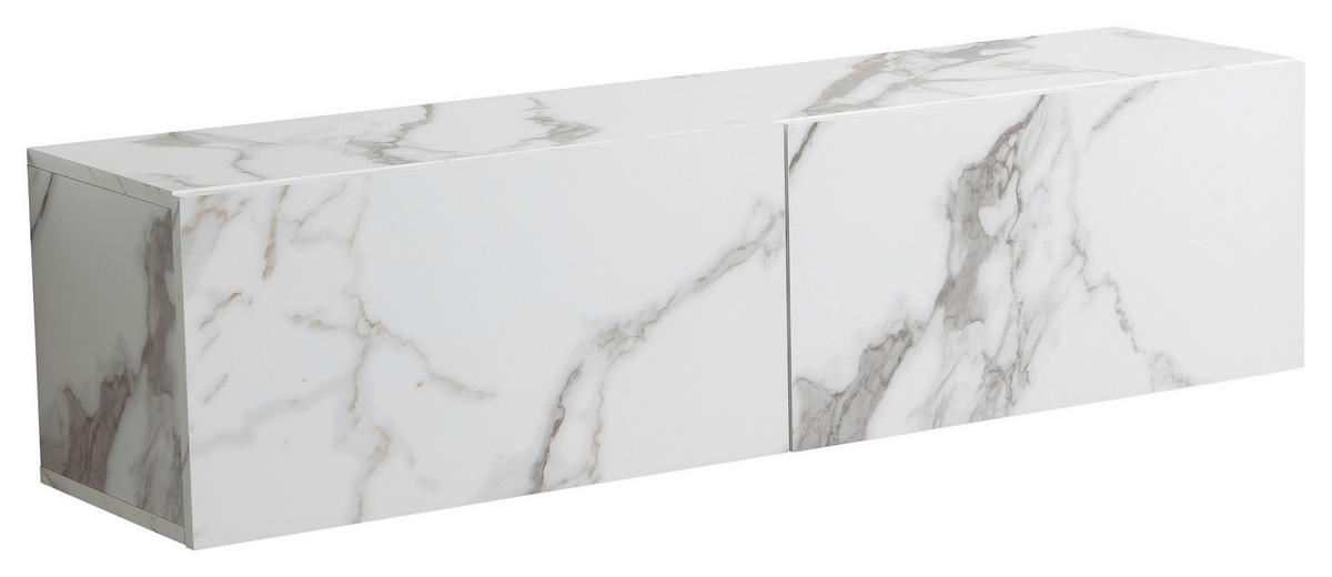 NIZKA OMARICA bela  - bela, Design, leseni material (120/30/30cm) - MID.YOU