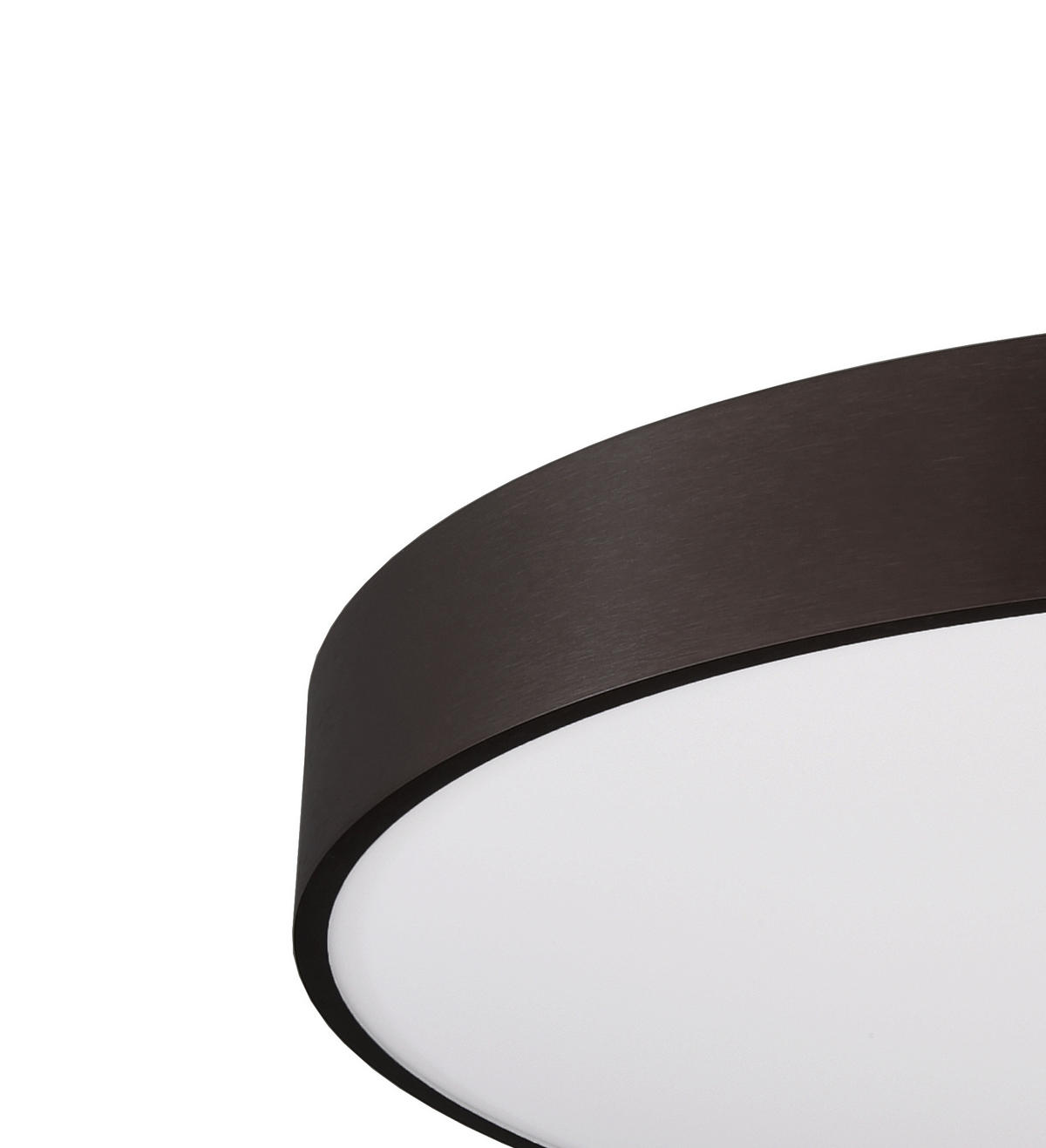 LED-DECKENLEUCHTE Menkar 60/60/9 cm   - Schwarz, KONVENTIONELL, Metall (60/60/9cm)