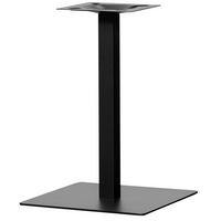 TISCHGESTELL in Metall 50/50/72 cm   - Schwarz, MODERN, Metall (50/50/72cm) - Livetastic