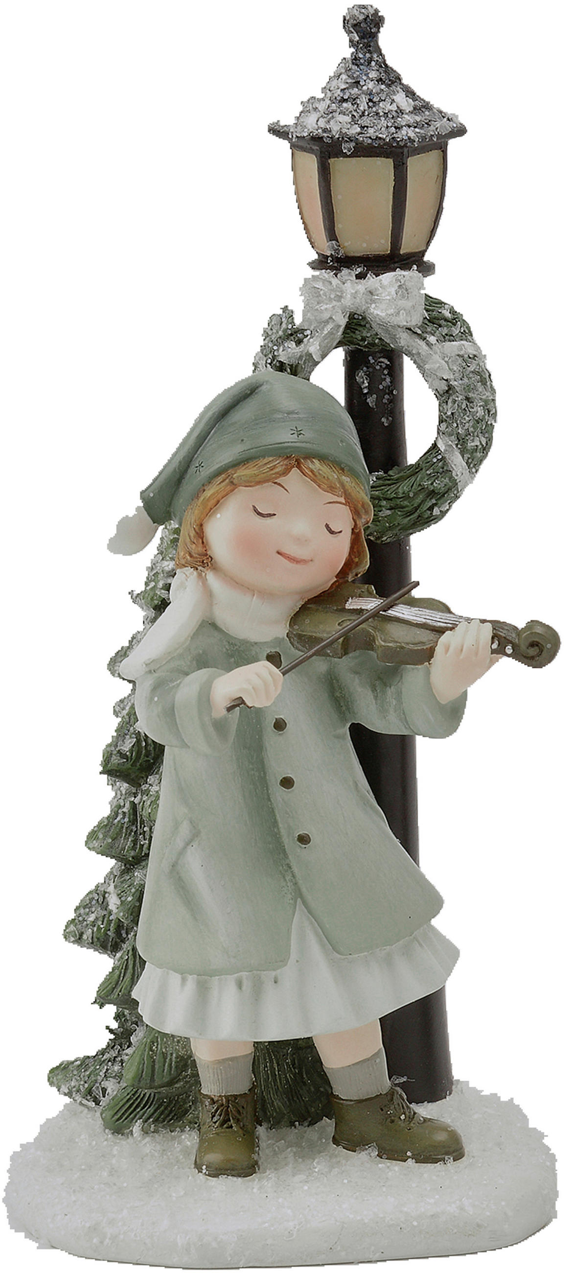 FIGÚRKA – DIEŤA - čierna/biela, Lifestyle, kov/plast (9,5/20/8cm) - X-Mas