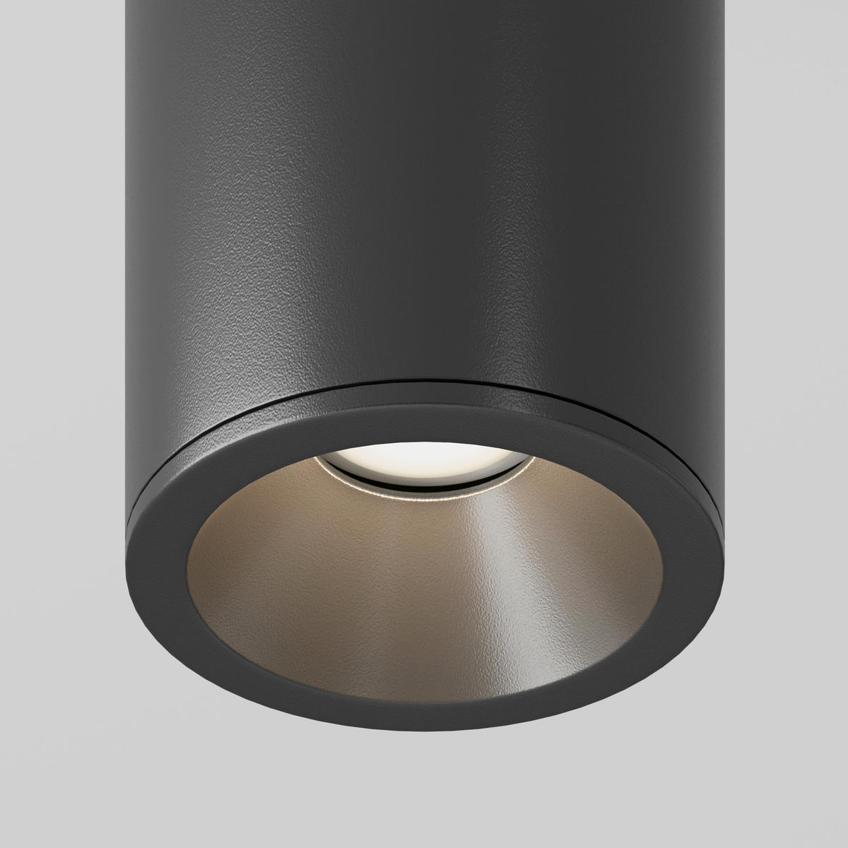 DECKENLEUCHTE  6,5/10,5 cm    - Schwarz, Trend, Metall (6,5/10,5cm) - MAYTONI