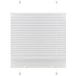 PLISSEE 90/130 cm  - Weiß, Basics, Textil (90/130cm) - Boxxx