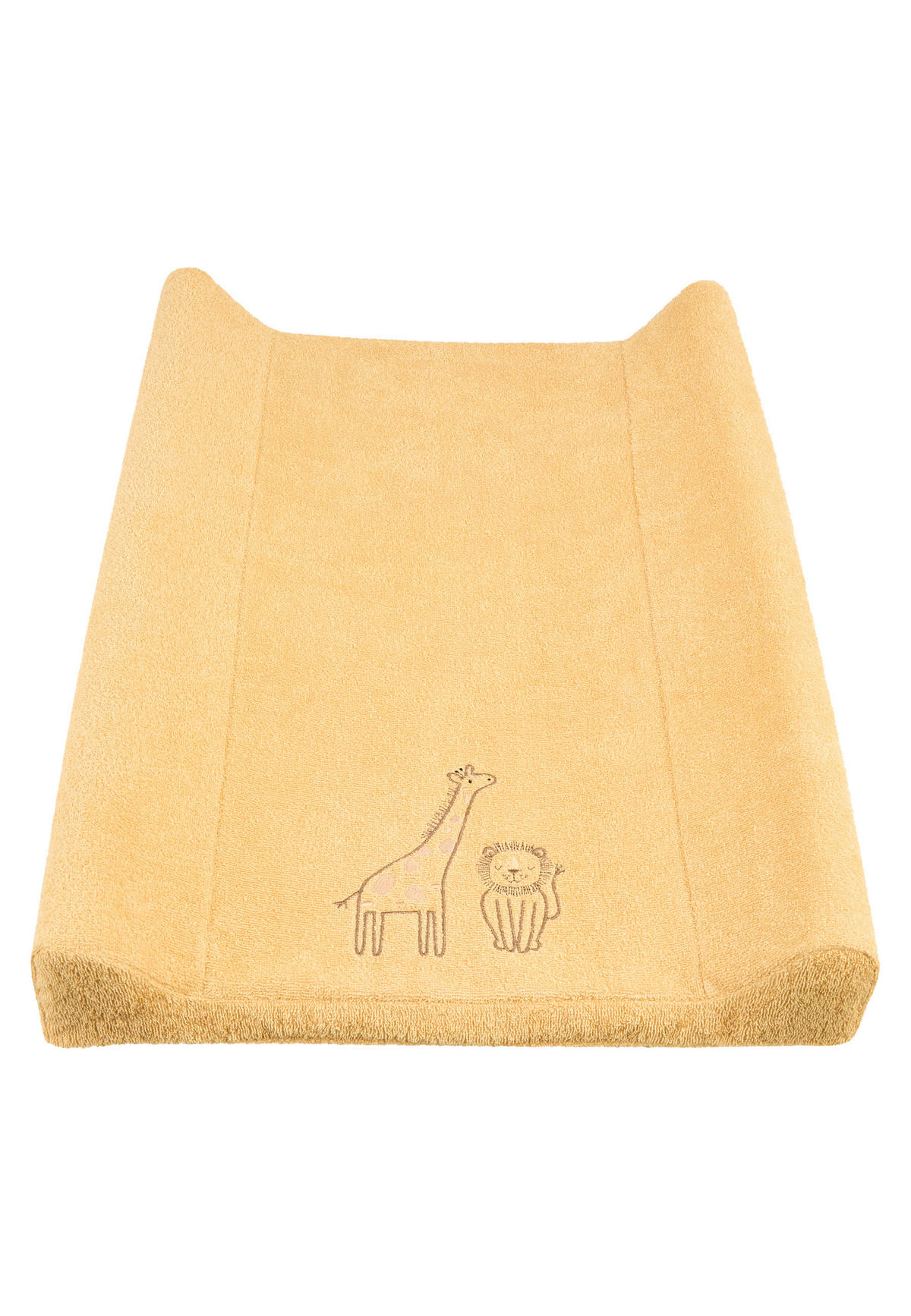 WICKELAUFLAGENBEZUG Safari 70/50/0,5 cm  - Dunkelgelb, Basics, Textil (70/50/0,5cm) - Sterntaler