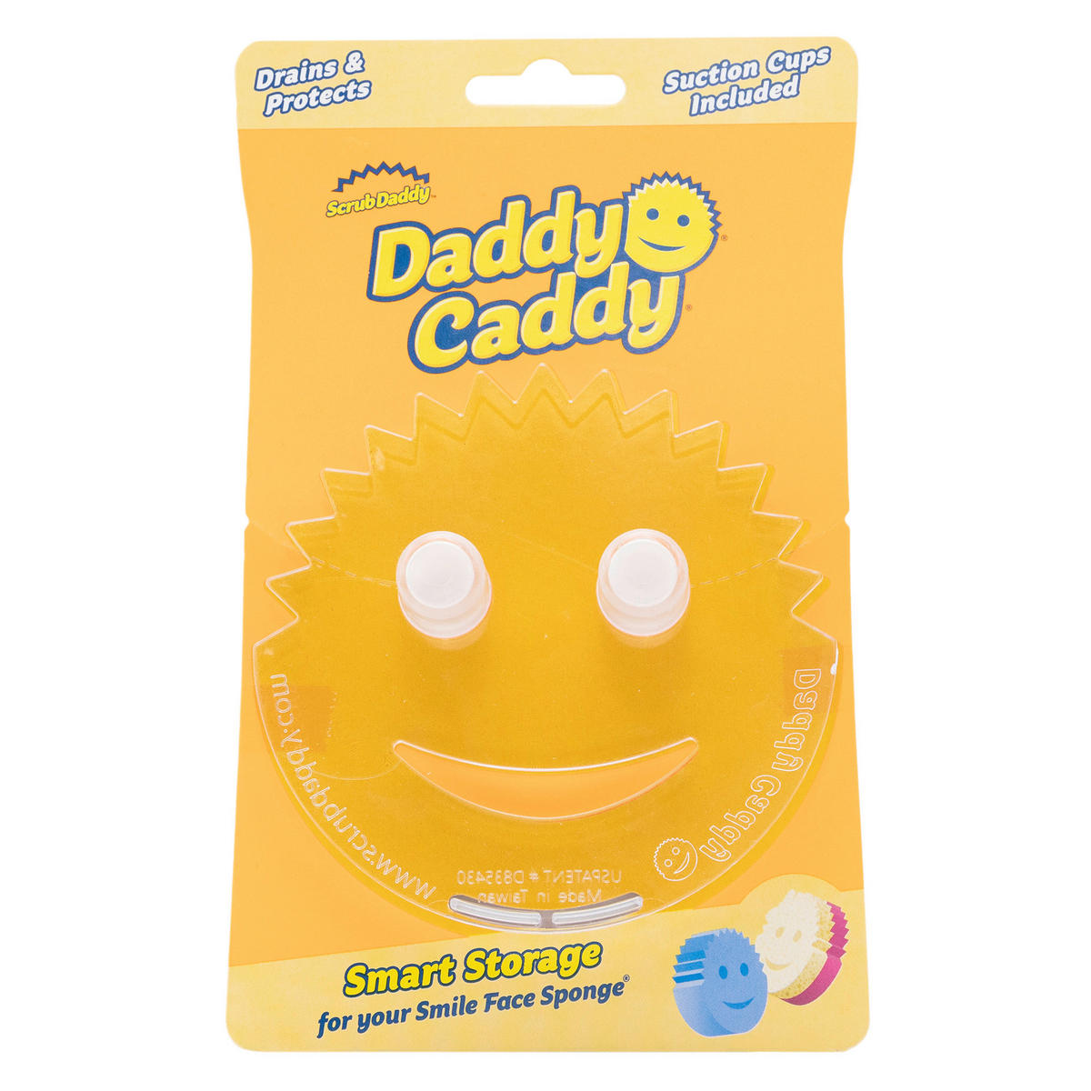 DRŽIAK NA HUBKU číra - číra, Basics, plast (11.3/4/18.5cm)