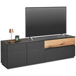 LOWBOARD  in 180/54/42 cm  - Alteiche/Anthrazit, KONVENTIONELL, Holzwerkstoff (180/54/42cm) - Carryhome