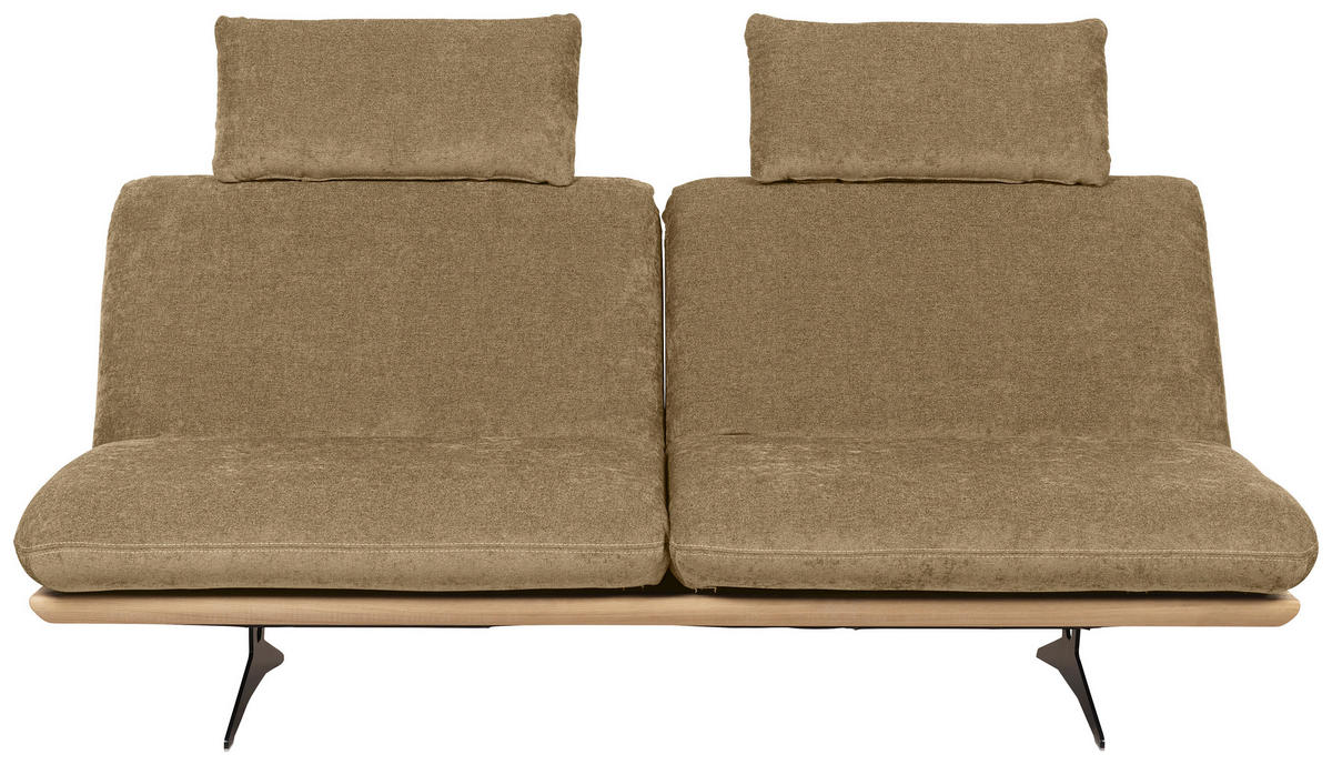 TROSJED NA RAZVLAČENJE drvo, tekstil  svijetlo zelena    - svijetlo zelena/bež, Design, drvo/tekstil (204/92/90cm) - Dieter Knoll
