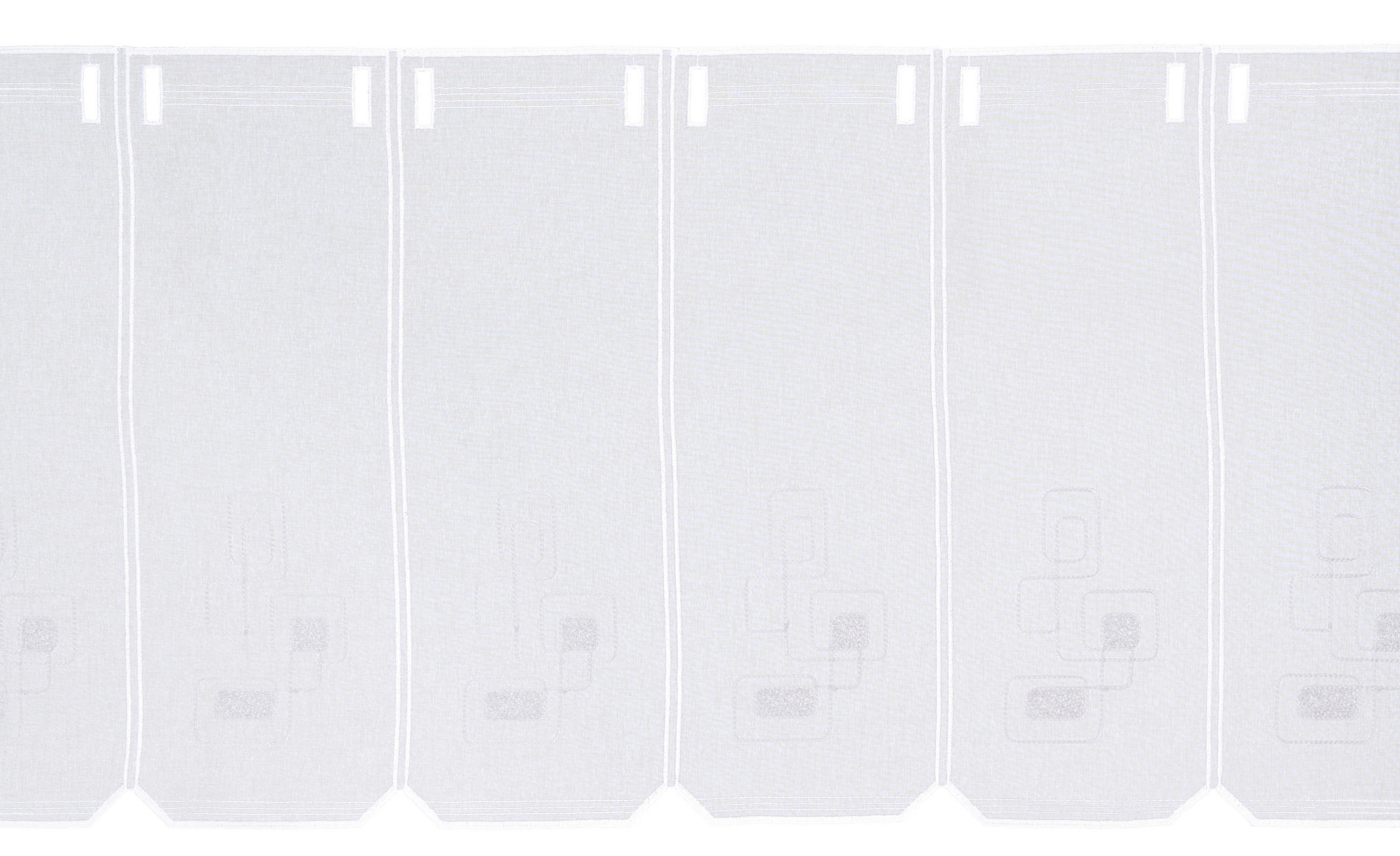 KURZGARDINE 60 cm   - Hellgrau, KONVENTIONELL, Textil (60cm) - Esposa