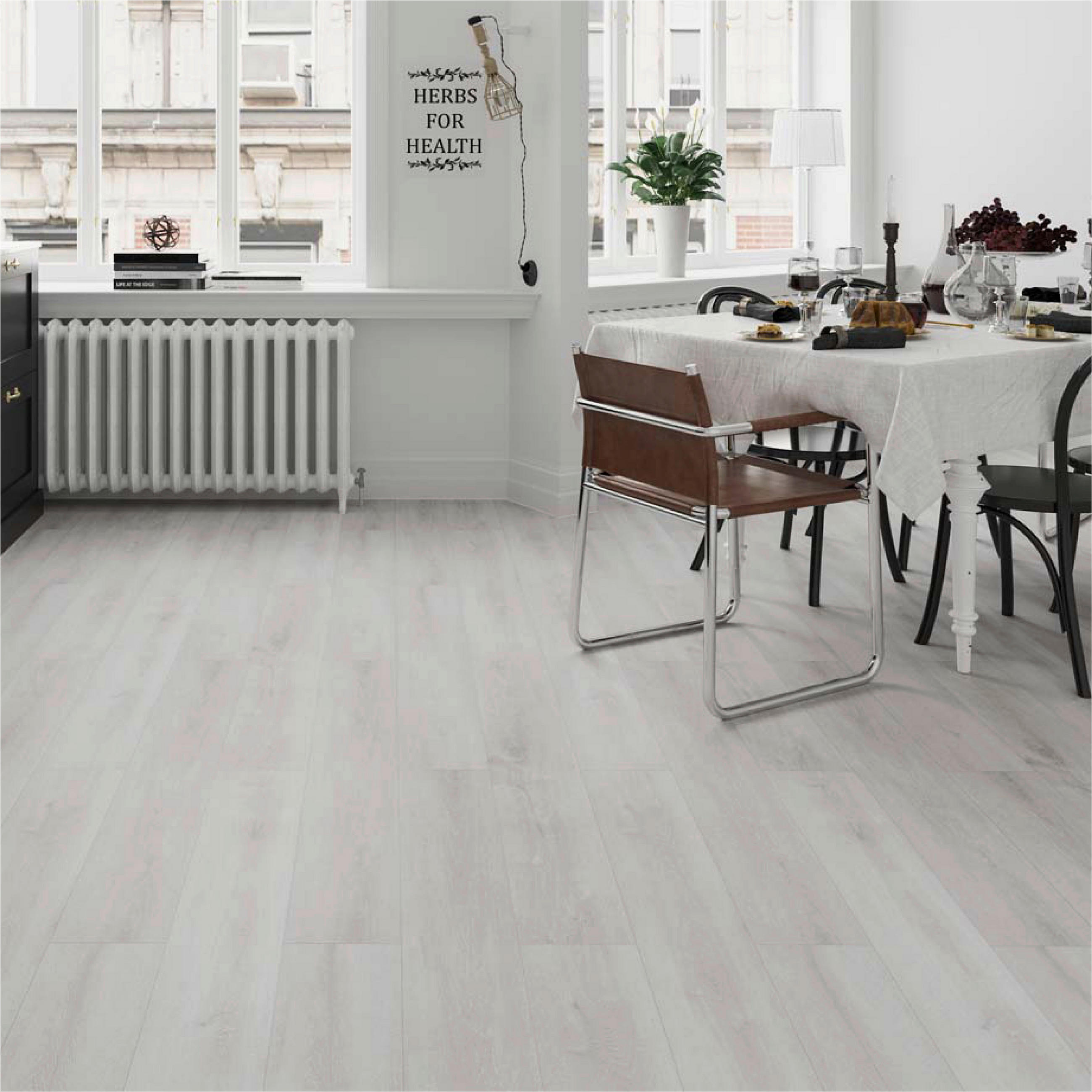 DESIGNBODEN FIXED  per  m² - Eichefarben, Basics, Kunststoff (121.9/18.4/0.25cm)
