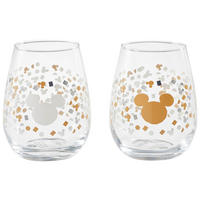 GLÄSERSET Mickey & Minnie   - Basics, Glas (0,5 x 2l) - Disney