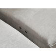 WOHNLANDSCHAFT  in Chenille Blau  - Blau/Alufarben, Design, Textil/Metall (170/333/265cm) - Dieter Knoll