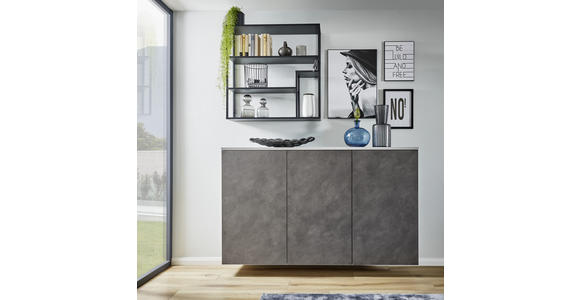 EINBAUKÜCHE - Naturfarben/Grau, Design, Holzwerkstoff - Dieter Knoll