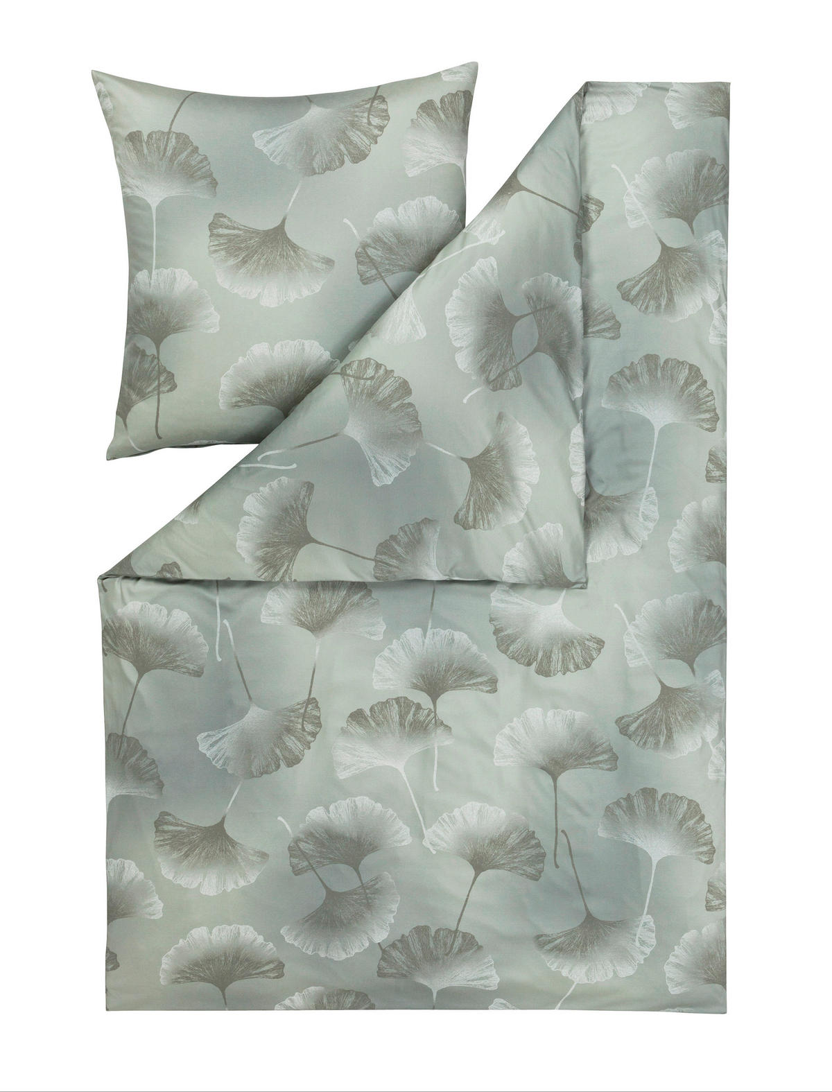 BETTWÄSCHE Atelier 155/200 cm  - Olivgrün, Trend, Textil (155/200cm) - Estella