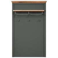 GARDEROBENPANEEL  in 77/123/28 cm  - Eichefarben/Grün, ROMANTIK / LANDHAUS, Holzwerkstoff (77/123/28cm) - Landscape