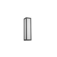 AUßENWANDLEUCHTE 9/36/9,5 cm   - Anthrazit/Weiß, Basics, Kunststoff/Metall (9/36/9,5cm)