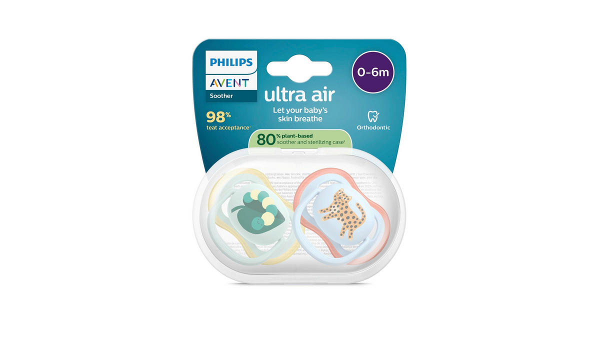 DUDA   - svijetlo plava, Basics, prirodni materijali (12.6/5.0/10.8cm) - Avent