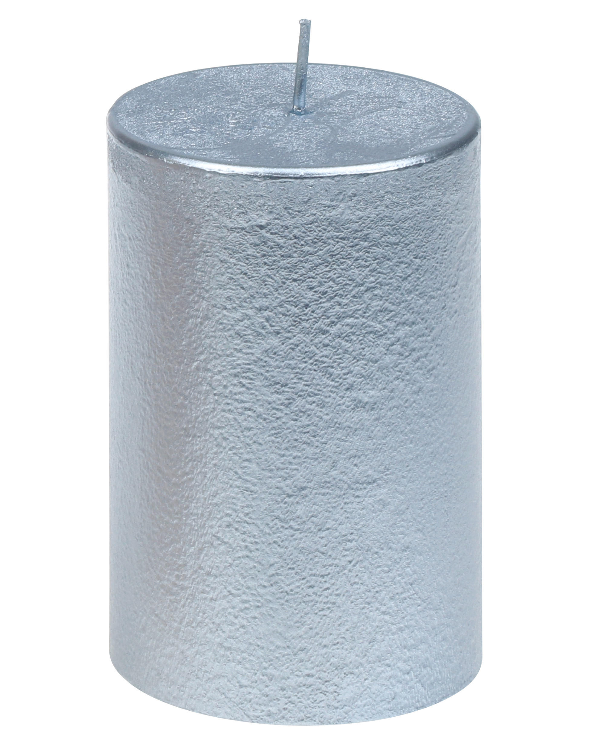 STUMPENKERZE  - Hellblau, KONVENTIONELL (6,8/10cm)