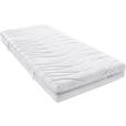 KOMFORTSCHAUMMATRATZE PERFECT TOUCH KS 160/200 cm Höhe ca. 22 cm  - Weiß, Basics, Textil (160/200cm) - Sleeptex