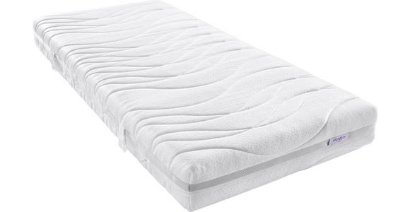 KOMFORTSCHAUMMATRATZE PERFECT TOUCH KS 160/200 cm Höhe ca. 22 cm  - Weiß, Basics, Textil (160/200cm) - Sleeptex