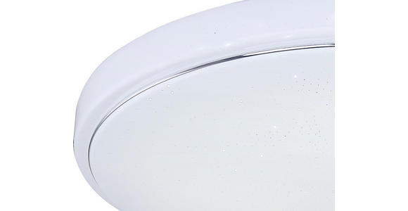Led Deckenleuchte Lotta Ø 57,5 cm mit Farbwechsler - Weiß, MODERN, Kunststoff/Metall (57,5/8,5cm) - Luca Bessoni