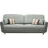 DREISITZER-SOFA in Textil Grau - Grau, Design, Holz/Textil (235/87/98cm) - Hom`in DREISITZER-SOFA in Textil Grau - Grau, Design, Holz/Textil (235/87/98cm) - Hom`in