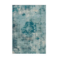FLACHWEBETEPPICH 160/230 cm Vintage 8403 Petrol Petrol  - Petrol, KONVENTIONELL, Textil (160/230cm)