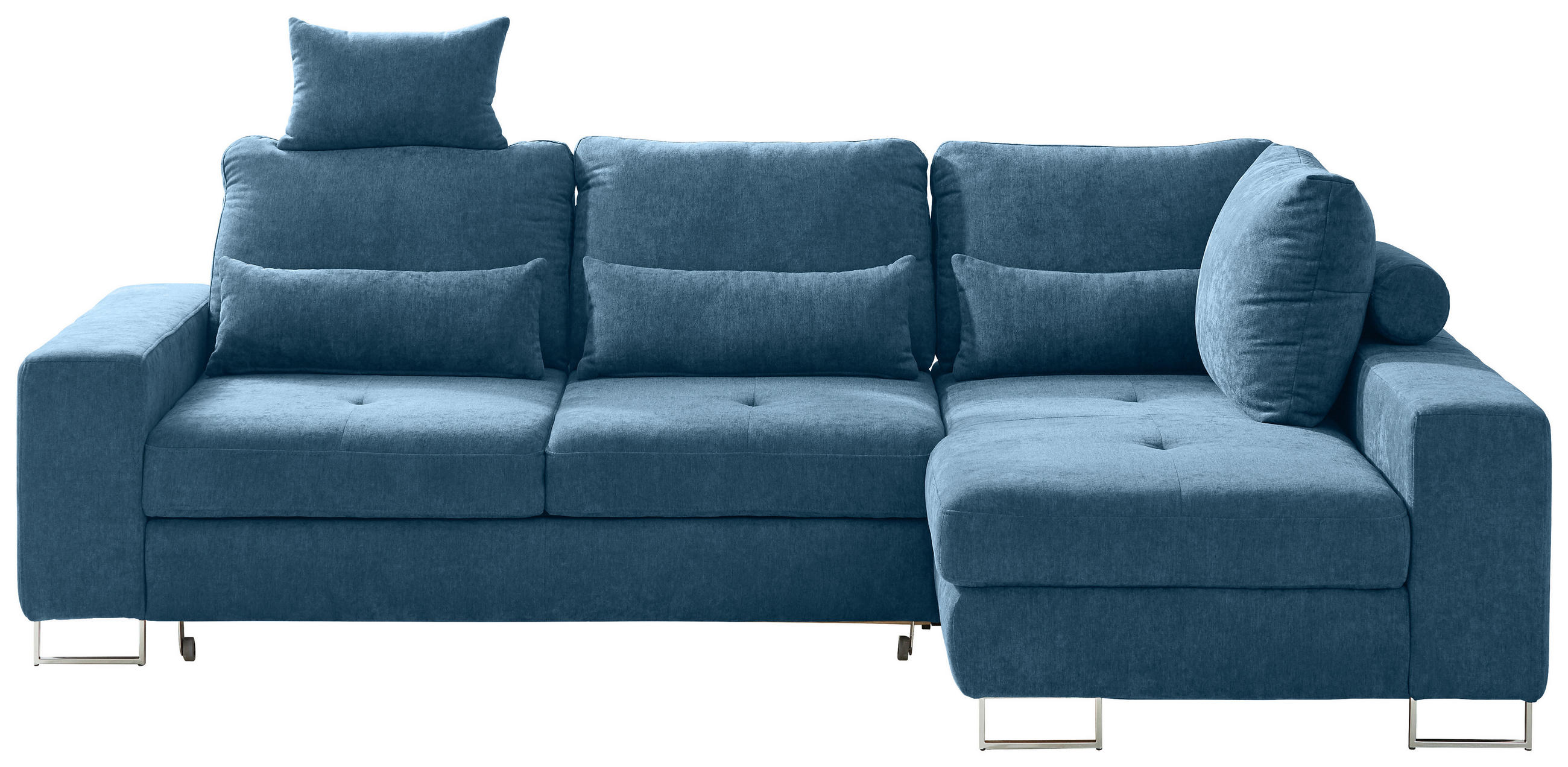 SOFFA i flatväv blå  - blå, Design, metall/textil (260/188cm) - Hom`in