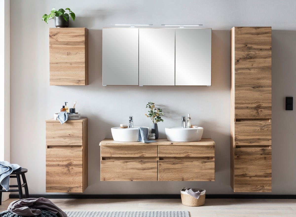 HÄNGESCHRANK 40/64/20 cm  - Eiche Wotan, Natur, Holzwerkstoff (40/64/20cm) - Xora