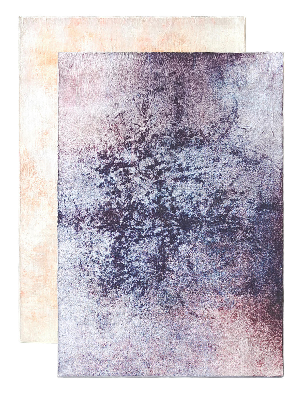 VINTAGE KOBEREC, 160/230 cm, fialová, purpurová - fialová/purpurová, Lifestyle, textil (160/230cm) - Novel