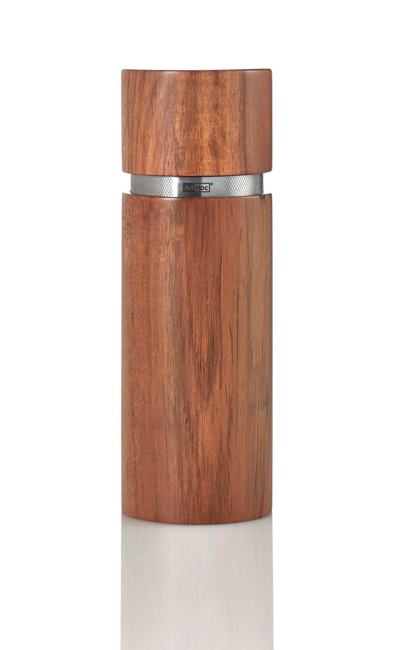 SALZ- ODER PFEFFERMÜHLE 6,5/19 cm   - Akaziefarben, Design, Keramik/Holz (6,5/19cm) - AdHoc