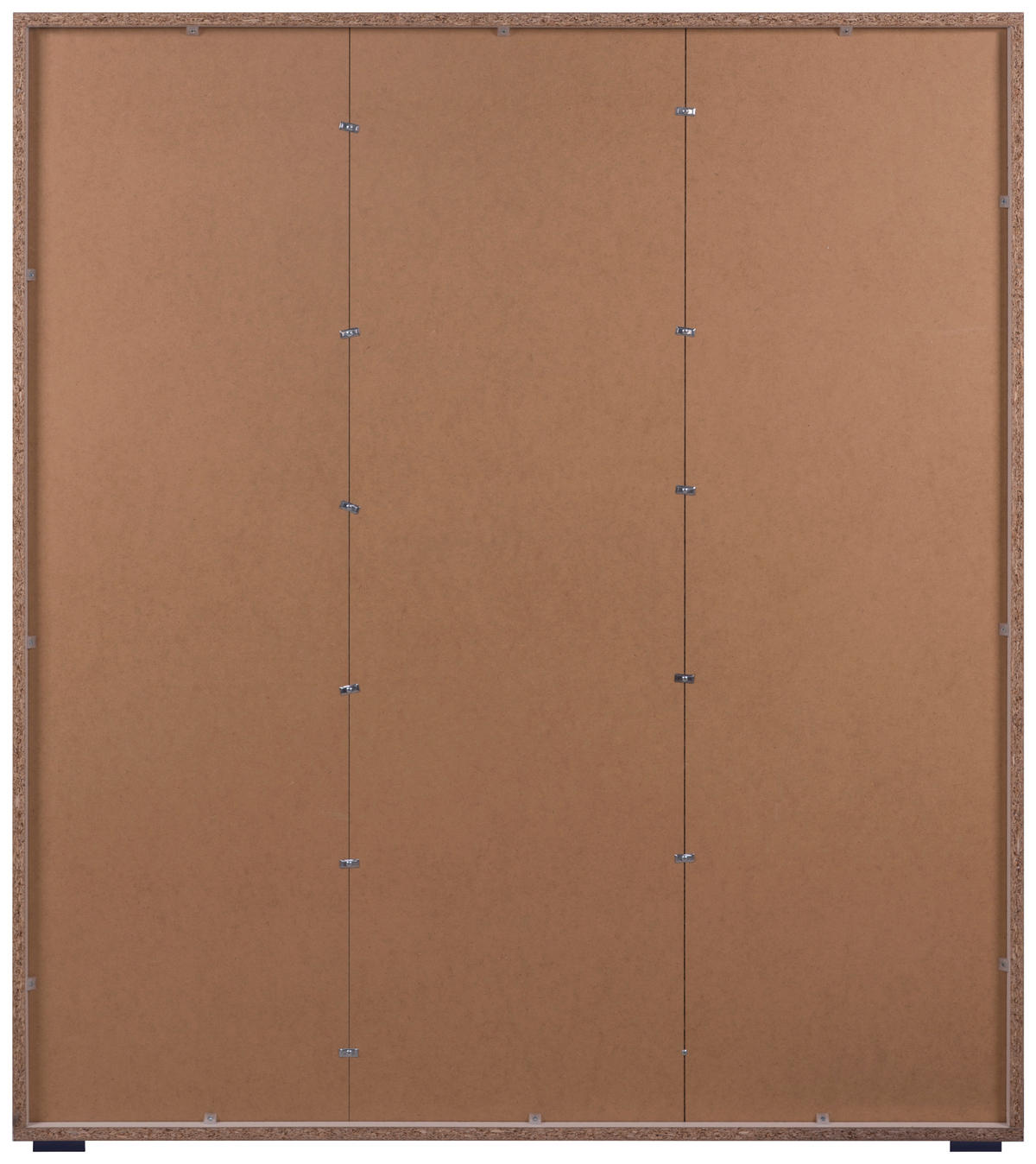 VISOKA KOMODA, bela  - bela/antracit, Design, umetna masa/leseni material (116/131/40cm) - Livetastic