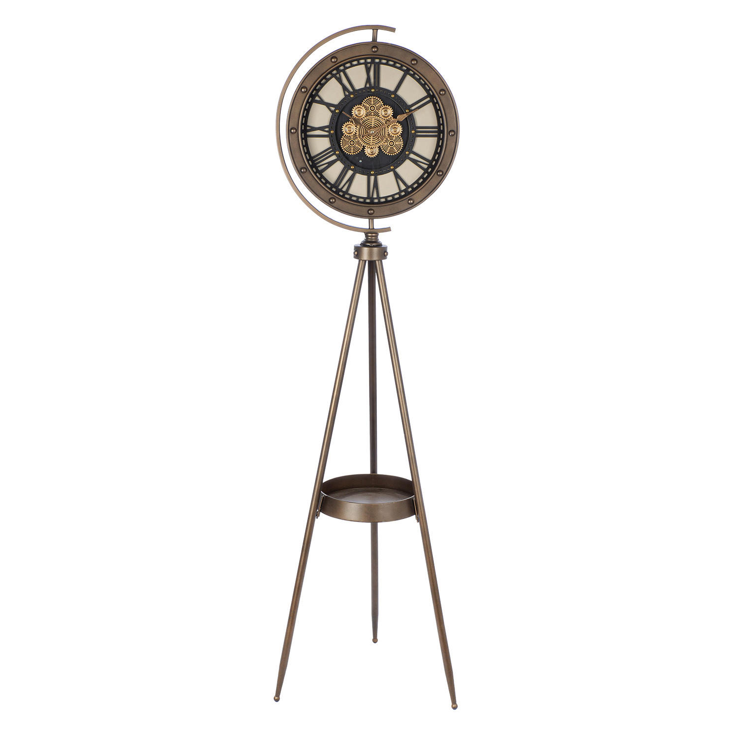 STANDUHR HERITAGE  - Kupferfarben, Basics, Metall (42/163/45cm)