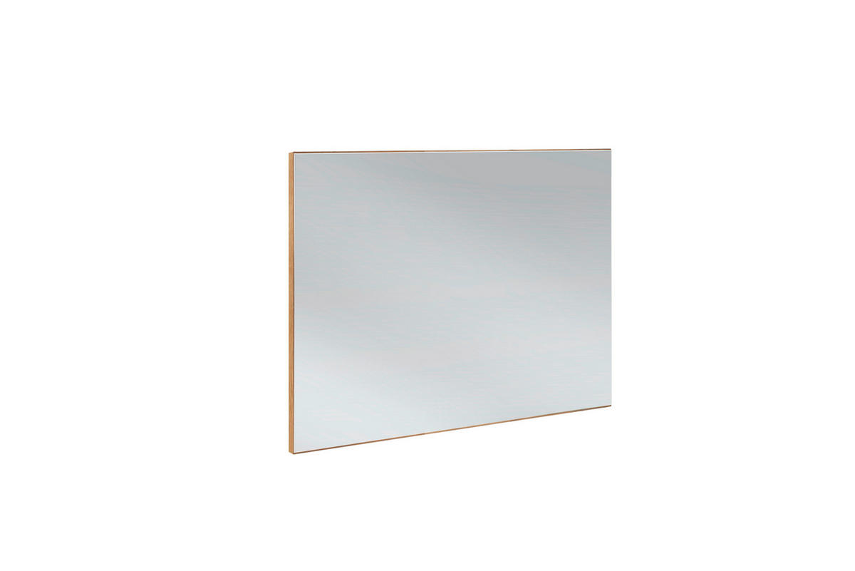 WANDSPIEGEL 100/66/4 cm    in rechteckig  - Eichefarben, Natur, Glas/Holz (100/66/4cm) - Linea Natura
