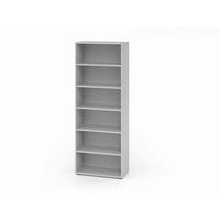 AKTENREGAL Grau  - Grau, Basics, Holzwerkstoff (80/215,6/40cm) - Venda