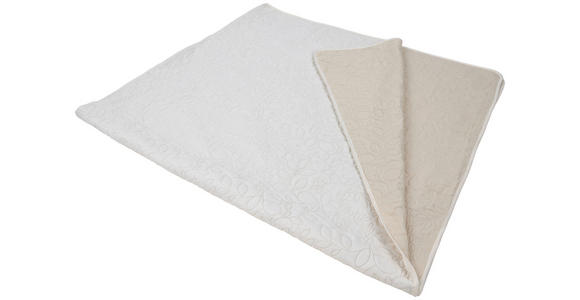 WOHNDECKE 220/240 cm - Beige/Weiß, Basics, Textil (220/240cm) - Novel