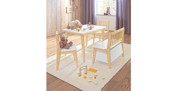 KINDERSITZGRUPPE - Naturfarben/Weiß, LIFESTYLE, Holz - My Baby Lou