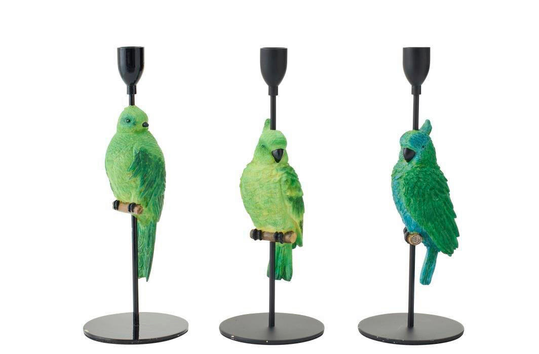 KERZENHALTER - Blau/Grün, Basics, Naturmaterialien/Stein (10/10/32cm)