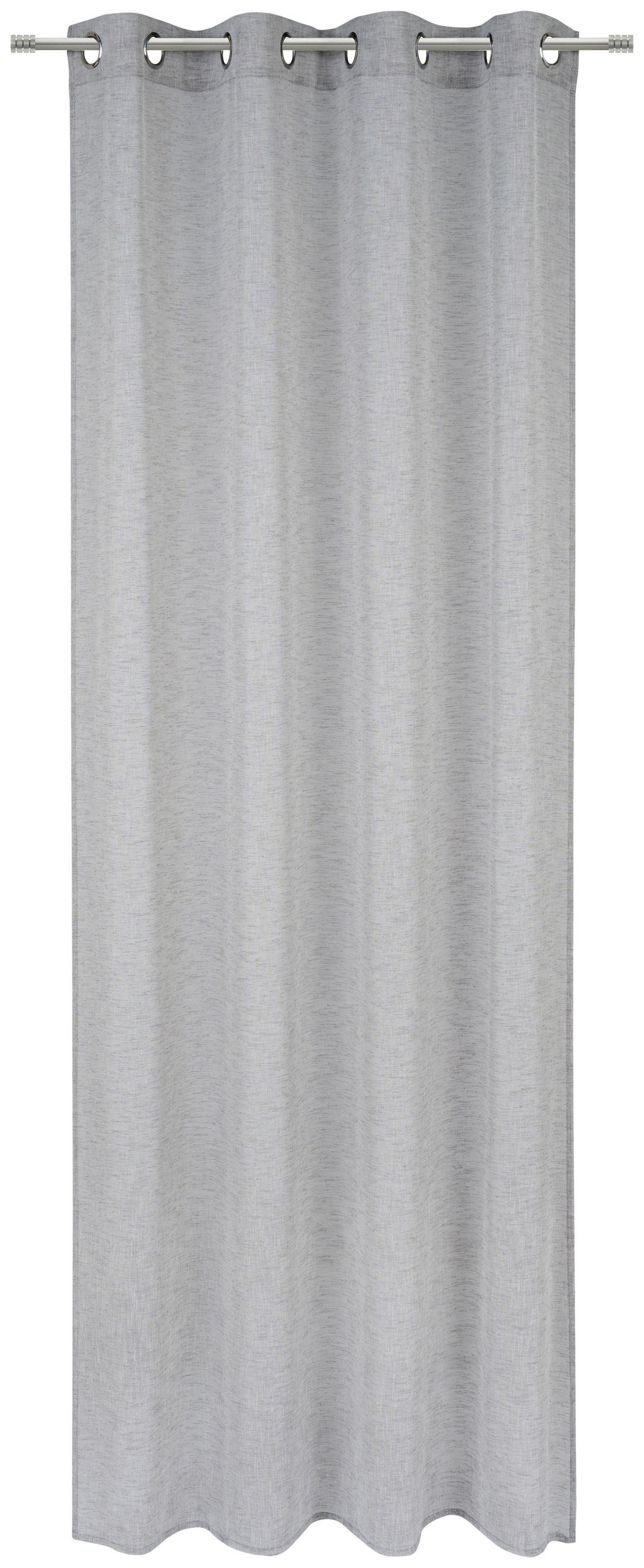 ÖSENSCHAL halbtransparent 140/245 cm   - Grau, Basics, Textil (140/245cm) - Esposa