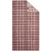 DUSCHTUCH Contour Checked 80/150 cm  - Beige/Mauve, Design, Textil (80/150cm) - Joop!