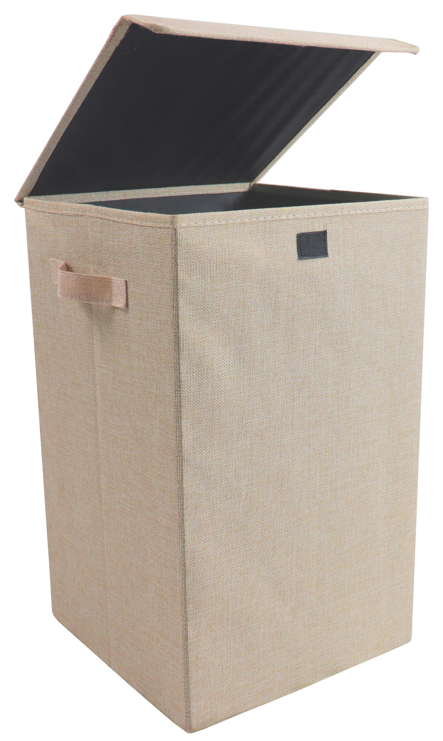 WÄSCHEKORB - Creme, MODERN, Textil (30/50/30cm) - MID.YOU