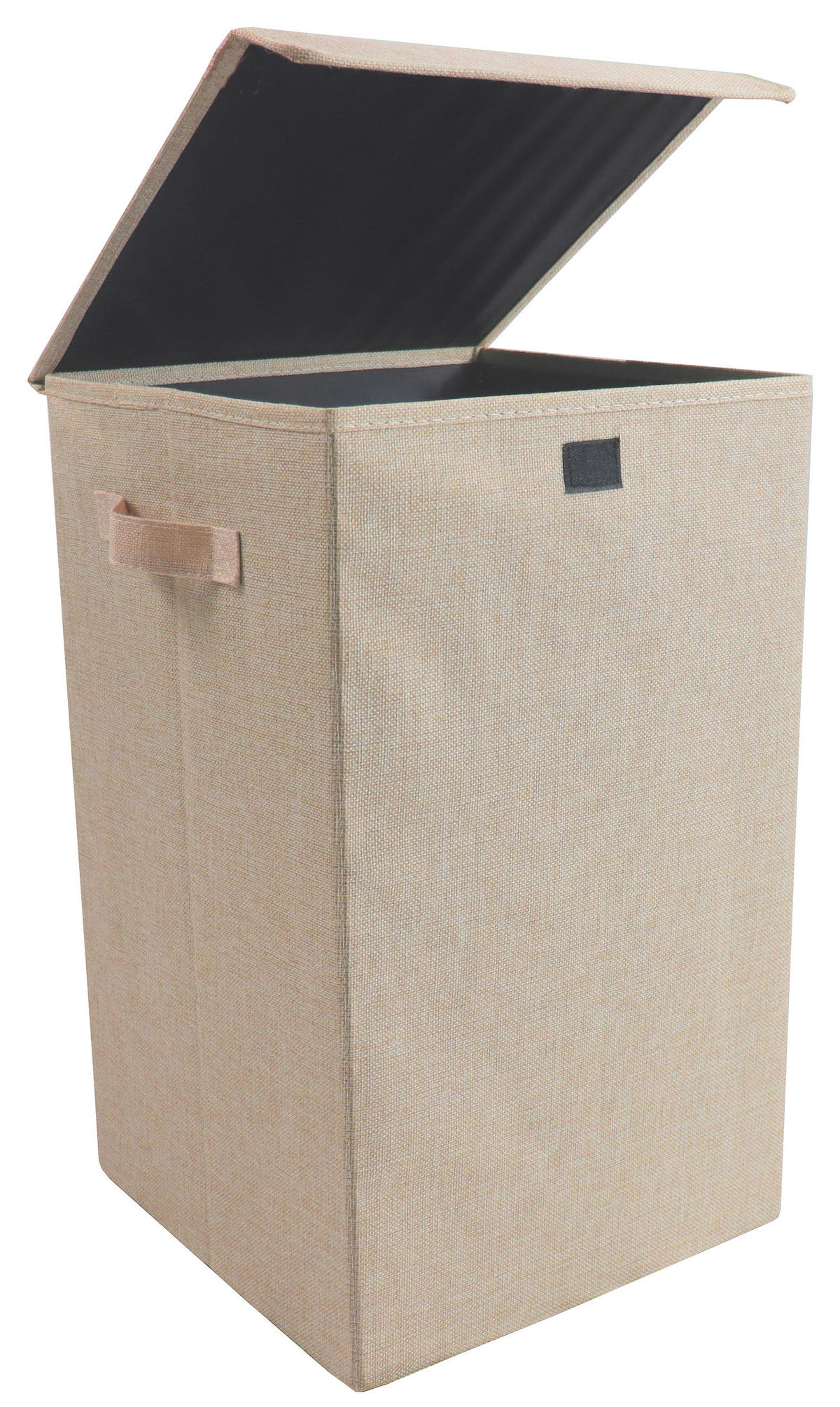 WÄSCHEKORB - Creme, MODERN, Textil (30/50/30cm) - MID.YOU