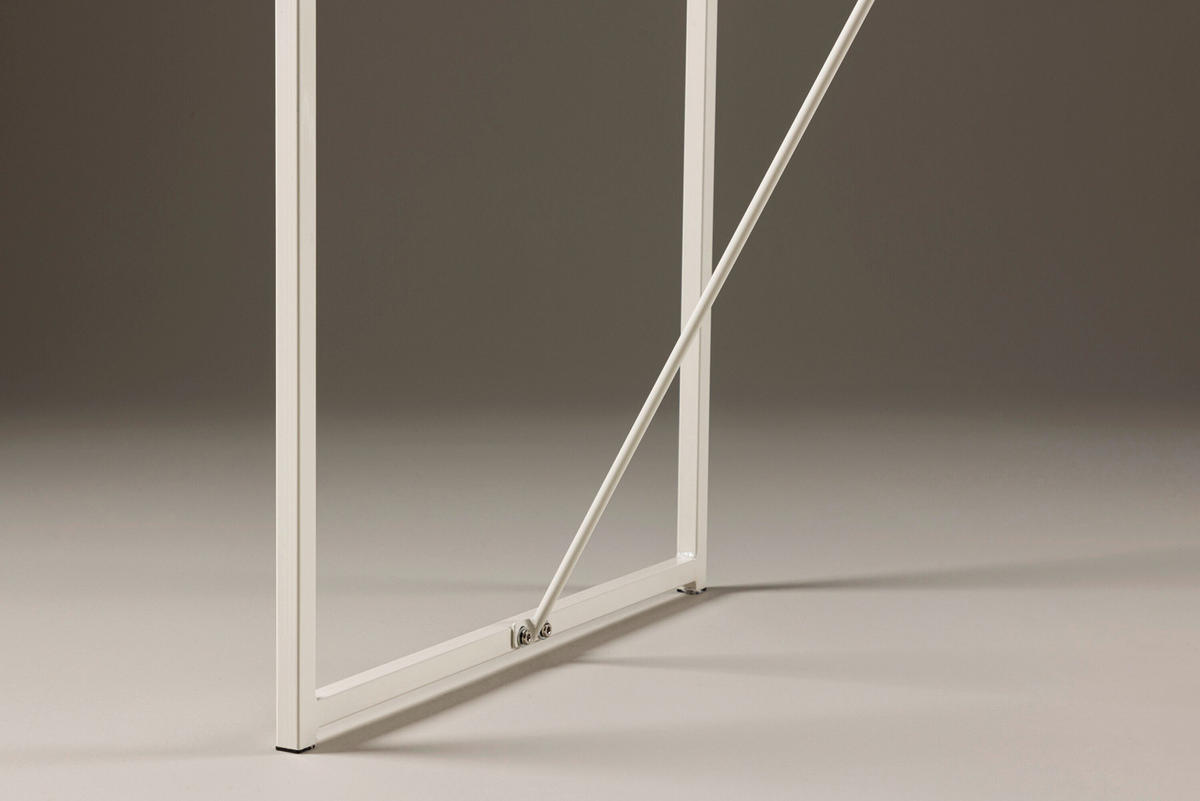 BEISTELLTISCH in Holz, Metall 120/60/105 cm  - Beige, MODERN, Holz/Metall (120/60/105cm) - Livetastic