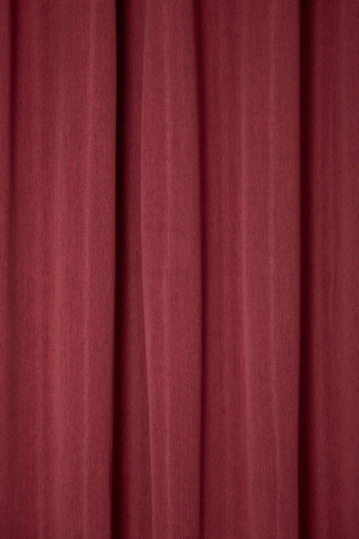WÄRMESCHUTZVORHANG MILTON Verdunkelung 140/245 cm   - Bordeaux, Basics, Textil (140/245cm)