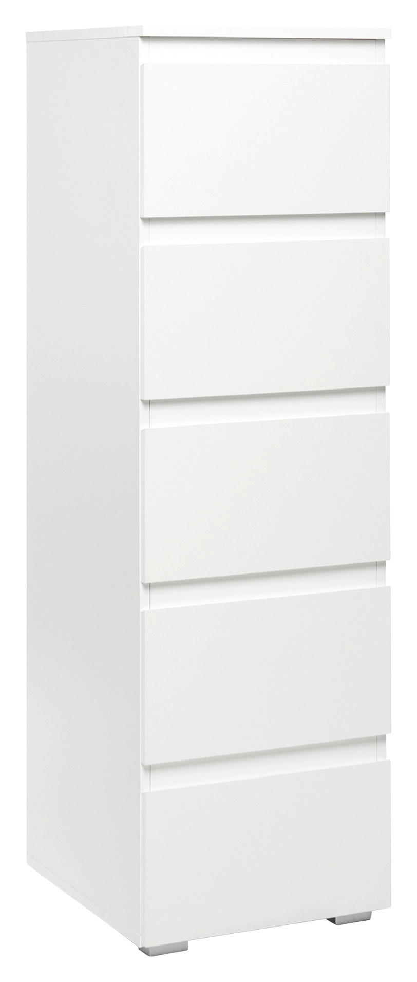 KOMMODE Weiß - Weiß, KONVENTIONELL (40/131/45cm) - Livetastic