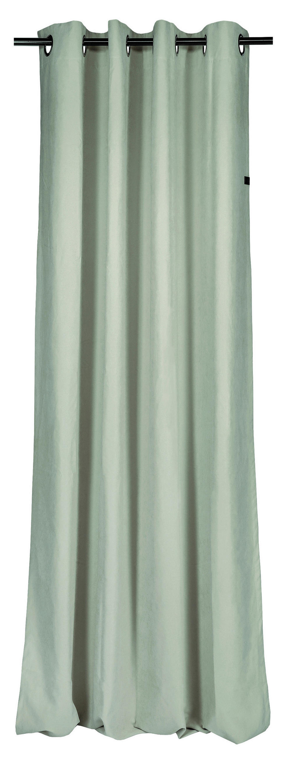 ÖSENVORHANG blickdicht  - Jadegrün/Salbeigrün, Basics, Textil (130/250cm) - Schöner Wohnen