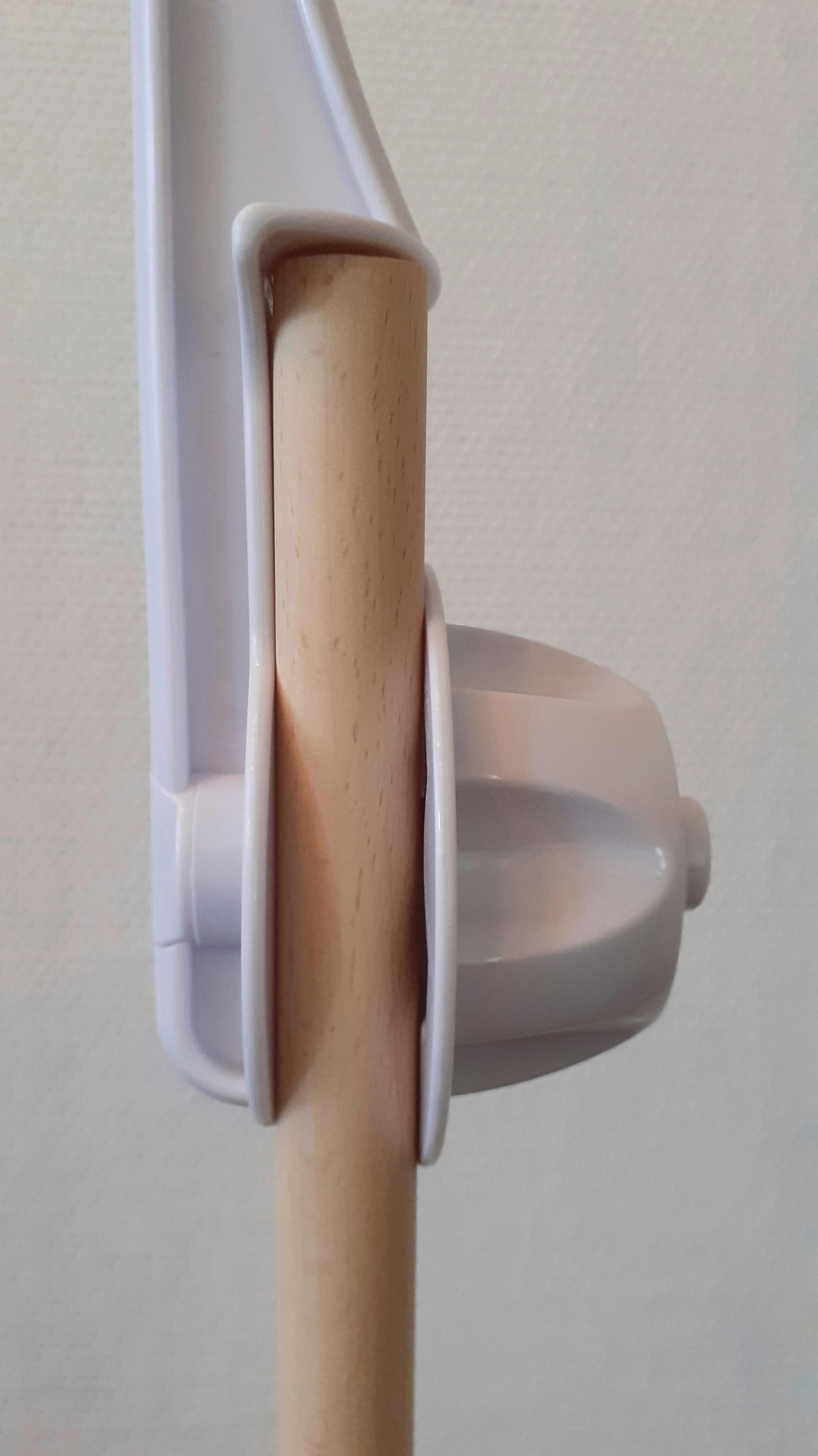Niermann Mobilehalter mit Spieluhr und Verschraubung  - Weiß, Basics, Kunststoff (34/65cm)