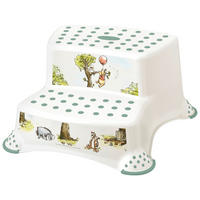 TRITTHOCKER WINNIE POOH  - Weiß, Basics, Kunststoff (40/37/21cm) - Disney