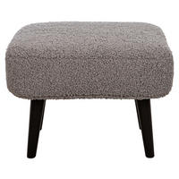 PALL i trä, textil grå, svart  - svart/grå, Design, trä/textil (52/39/41cm) - Best Price